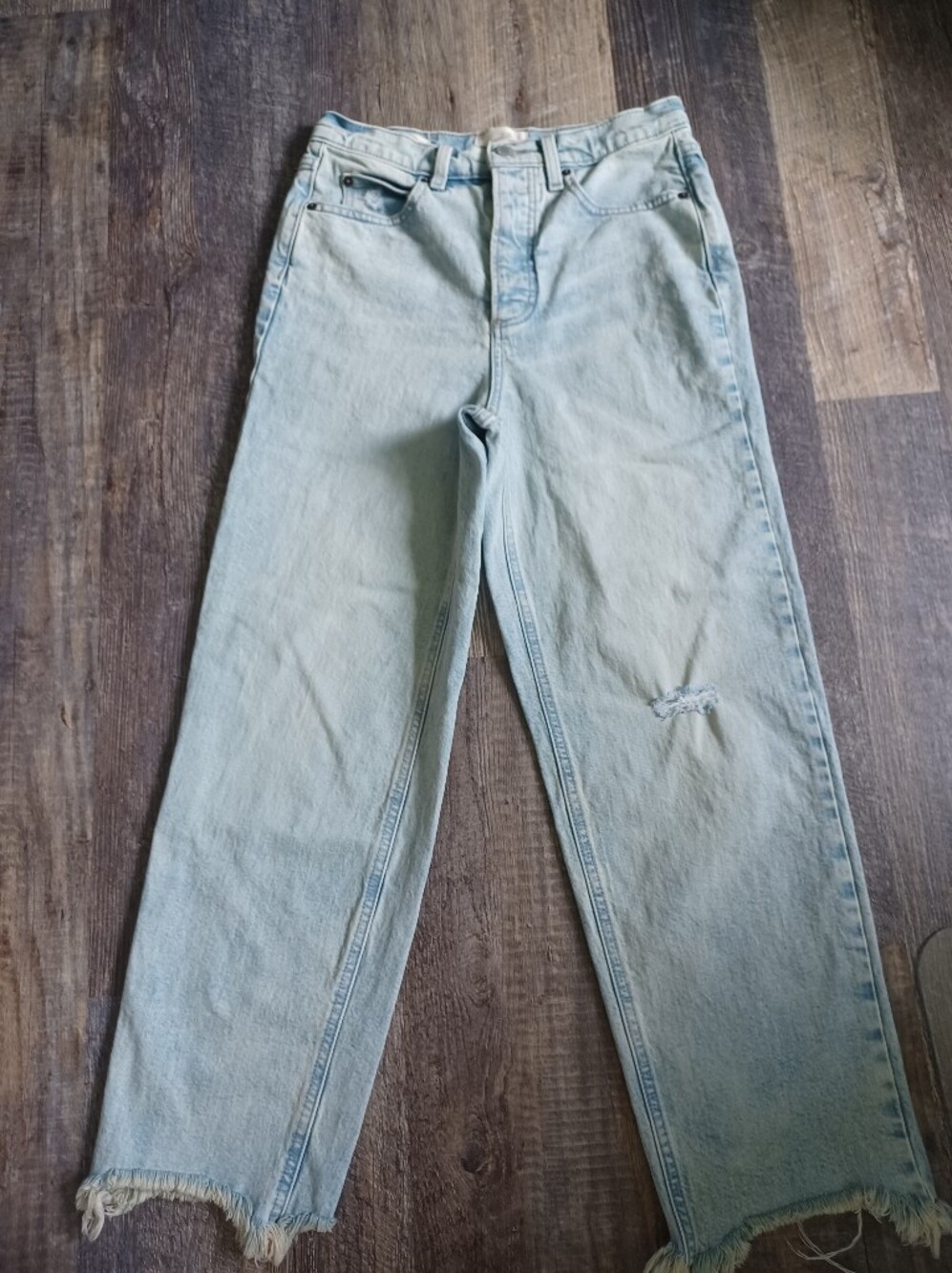 NWOT Universal Thread Highest Straight Ankle Light Wash Jeans